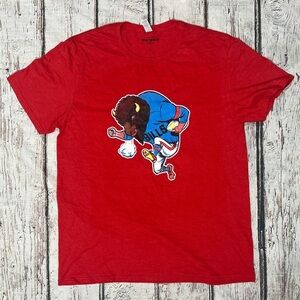 Buffalo Bills NFL Football Retro Style Sports Crewneck SOFT Tshirt